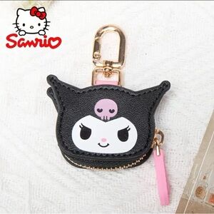 HOT Sanrio Kuromi Black and Pink Coin Pouch